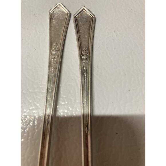 Rogers Bros Berkshire PICKLE Relish Forks And Spoon Antique - Picture 2 of 8